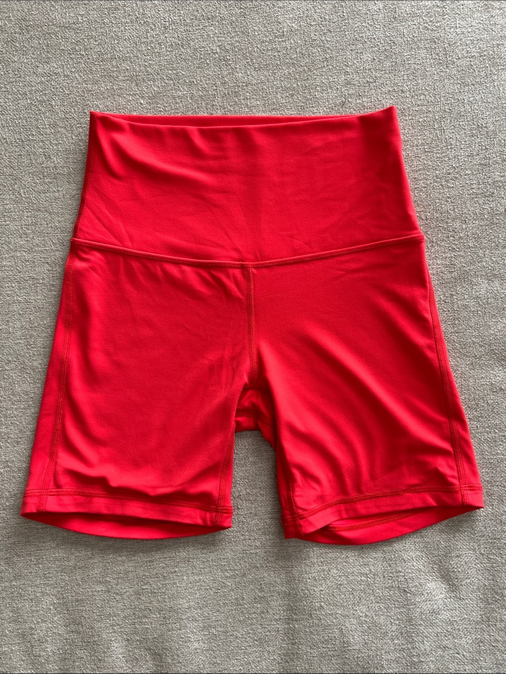 lululemon athletica Red High-Rise Align Shorts